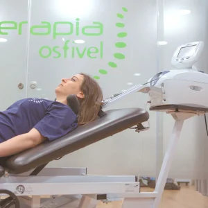 Descompresión lumbar con máquina